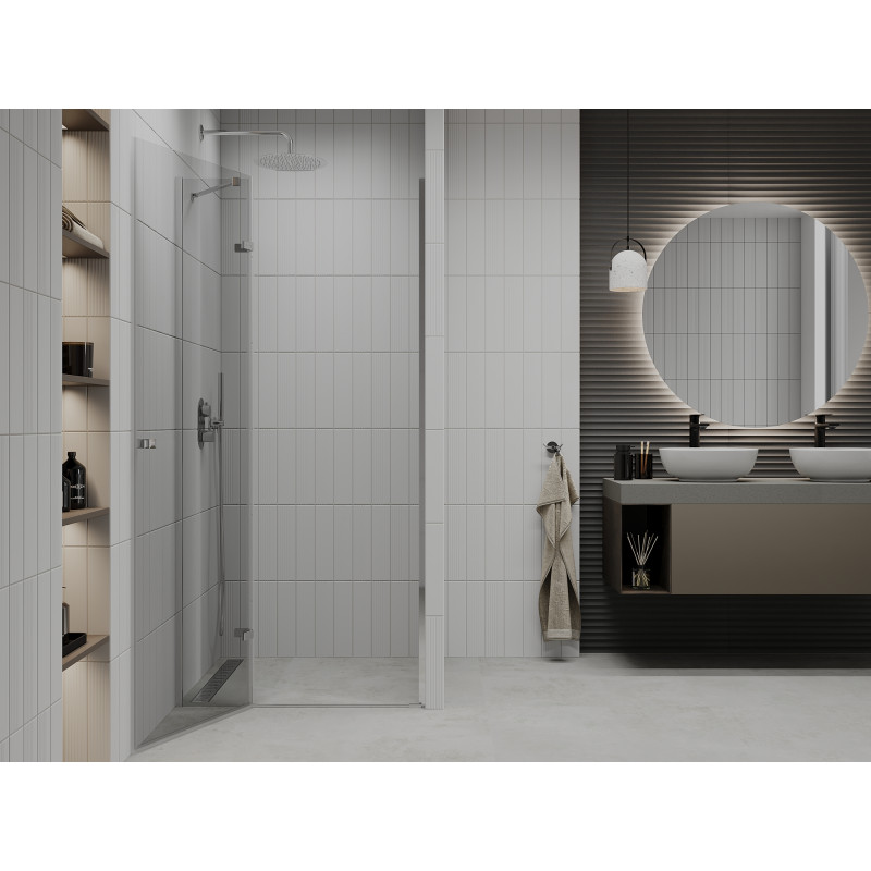 Mexen Roma sprchové dvere 95 cm, priehľadné, chróm - 854-095-000-01-00