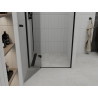 Mexen Roma sprchové dvere otočné 90 cm, transparentné, čierne - 854-090-000-70-00