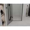 Mexen Roma sprchové dvere sklopné 110 cm, transparentné, čierne - 854-110-000-70-00