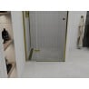 Mexen Roma sprchové dvere otváracie 110 cm, transparentné, zlaté - 854-110-000-50-00