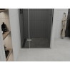 Mexen Roma sprchové dvere výklopné 70 cm, grafit, chróm - 854-070-000-01-40