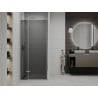 Mexen Roma sprchové dvere otváracie 80 cm, grafit, chróm - 854-080-000-01-40