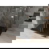 Mexen Omega posuvná sprchová kabína 120 x 80 cm, transparentná, chróm + vanička Flat, čierna - 825-120-080-01-00-4070