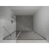 Mexen Roma sklopné sprchové dvere 120 cm, grafit, chróm - 854-120-000-01-40