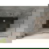 Mexen Omega posuvná sprchová kabína 120 x 90 cm, transparentná, chróm + vanička Flat, čierna - 825-120-090-01-00-4070