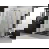 Mexen Exo sprchový kút otvárací 70 x 95 cm, transparentný, zlatý - 814-070-095-50-00