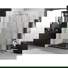Mexen Exo sprchový kút otvárací 155 x 100 cm, transparentný, zlatý - 819-155-100-50-00