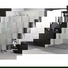 Mexen Exo sprchový kút otvárací 155 x 100 cm, transparentný, zlatý - 819-155-100-50-00