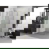 Mexen Exo sprchovací kút otvárací 85 x 85 cm, transparentný, zlatý - 8181-085-085-50-00