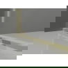 Mexen Exo sprchový kút výkyvný 95 x 90 cm, transparentný, zlatý - 8181-095-090-50-00