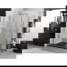 Mexen Exo sprchový kút s otváracími dverami 100 x 95 cm, transparentný, zlatý - 8181-100-095-50-00