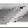Mexen Exo sprchový kút s otváracími dverami 85 x 100 cm, transparentný, zlatý - 8181-085-100-50-00