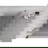 Mexen Exo sprchový kút skladací 70 x 70 cm, transparentný, zlatý - 817-070-070-50-00