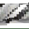 Mexen Exo sprchový kút otočný 85 x 85 cm, transparentný, zlatý - 817-085-085-50-00