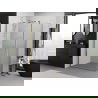Mexen Exo sprchový kút s pántovým dverám 70 x 95 cm, transparentný, zlatý - 817-070-095-50-00