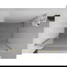 Mexen Exo sprchový kút s pántovým dverám 70 x 95 cm, transparentný, zlatý - 817-070-095-50-00