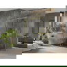Mexen Omega sprchový kút posuvný 120 x 90 cm, transparentný, zlatý + sprchová vanička Flat, čierny - 825-120-090-50-00-4070G