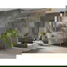 Mexen Omega sprchový kút posuvný 120 x 90 cm, transparentný, zlatý + sprchová vanička Flat, čierny - 825-120-090-50-00-4070G