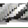 Mexen Exo skladací sprchový kút 90 x 95 cm, transparentný, zlatý - 816-090-095-50-00
