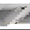 Mexen Exo skladací sprchový kút 90 x 95 cm, transparentný, zlatý - 816-090-095-50-00