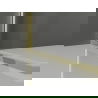 Mexen Exo dvojité otočné sprchové dvere 70 cm, transparentné, zlaté - 814-070-000-50-00