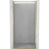 Mexen Exo-S posuvné sprchové dvere 110 cm, transparentné, zlaté - 8151-110-000-50-00