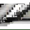 Mexen Exo sprchové dvere posuvné 135 cm, priehľadné, zlaté - 8151-135-000-50-00