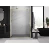 Mexen Exo posuvné sprchové dvere 140 cm, transparentné, zlaté - 8151-140-000-50-00