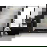 Mexen Exo sprchové dvere otvárateľné 130 cm, transparentné, zlaté - 819-130-000-50-00