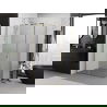 Mexen Exo posuvný sprchový kút 90 x 80 cm, priehľadný, zlatý - 8151-090-080-50-00
