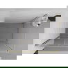 Mexen Exo sprchovací kút posuvný 155 x 80 cm, transparentný, zlatý - 8151-155-080-50-00