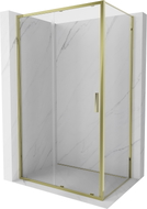 Mexen Exo-S posuvná sprchová kabína 130 x 90 cm, transparentná, zlatá - 8151-130-090-50-00
