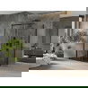 Mexen Omega sprchový kút posuvný 120 x 90 cm, transparentný, čierny + vanička Flat, čierna - 825-120-090-70-00-4070B