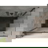 Mexen Omega sprchový kút posuvný 120 x 90 cm, transparentný, čierny + vanička Flat, čierna - 825-120-090-70-00-4070B