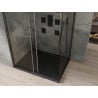 Mexen Omega posuvná sprchová kabína 120 x 90 cm, transparentná, čierna + sprchová vanička Flat, čierna - 825-120-090-70-00-4070?