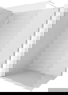 Mexen Kioto-X sprchová stena Walk-in 130 x 200 cm, priehľadná 10 mm, biela - 800-130-101-20-00-X