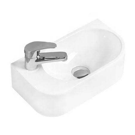 Mexen Viera umývadlo na dosku pravé 40 x 21 cm, biele - 21274000R