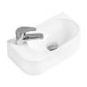 Mexen Viera umývadlová misa pravá 40 x 21 cm, biela 21274000R