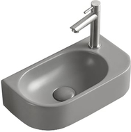 Mexen Viera umývadlo na dosku ľavá 40 x 21 cm, Šedá bledomatná - 21274061L