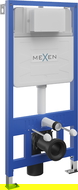 Mexen Fenix Air Slim pneumatická vstavaná nádrž pod WC - 6A100