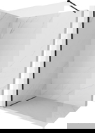 Mexen Kioto-X sprchová stena Walk-in 80 x 200 cm, priehľadná 10 mm, čierna - 800-080-101-70-00-X