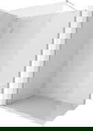 Mexen Kioto-X sprchová stena Walk-in 110 x 200 cm, transparentná 10 mm, kartáčovaný nikel - 800-110-101-97-00-X