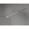 Mexen Kioto-X sprchová stena Walk-in 50 x 200 cm, námraza 10 mm, chróm - 800-050-101-01-30-X