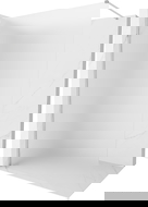 Mexen Kioto-X Walk-in sprchová stena 120 x 200 cm, mat 10 mm, chróm - 800-120-101-01-30-X