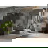 Mexen Omega sprchovací kút rozťahovací 120 x 80 cm, grafit, chróm + sprchová vanička Flat, čierny - 825-120-080-01-40-4070