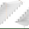 Mexen Kioto-X sprchová stena Walk-in 100 x 200 cm, matná 10 mm, ružové zlato - 800-100-101-60-30-X