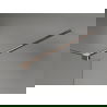 Mexen Kioto-X sprchová stena Walk-in 100 x 200 cm, matná 10 mm, ružové zlato - 800-100-101-60-30-X