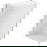 Mexen Kioto-X sprchová stena Walk-in 70 x 200 cm, matné 10 mm, brúsená meď - 800-070-101-65-30-X