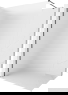 Mexen Kioto-X sprchová stena Walk-in 60 x 200 cm, mrazenie 10 mm, brúsená zbraňovo šedá - 800-060-101-66-30-X