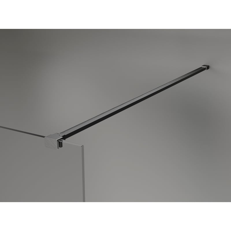 Mexen Kioto-X sprchová stena Walk-in 110 x 200 cm, matné sklo 10 mm, brúsená gun sivá - 800-110-101-66-30-X